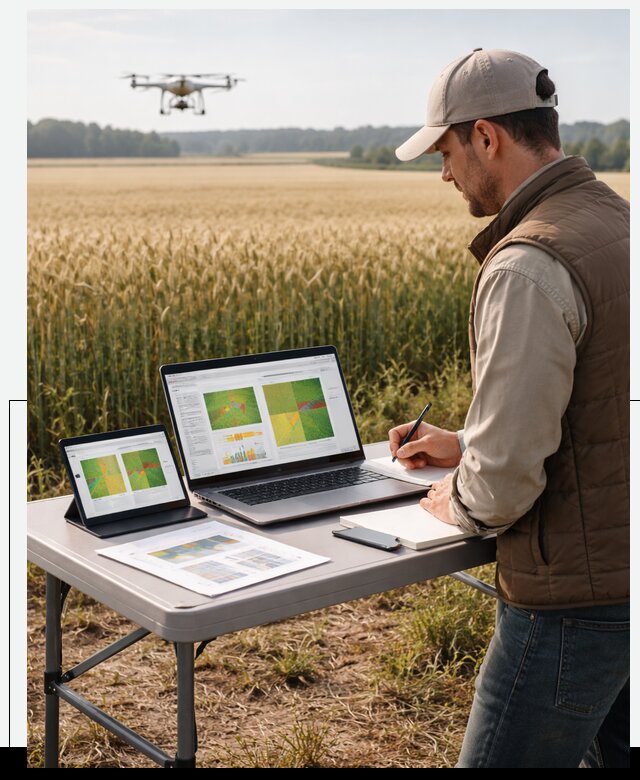 Система AI прогнозирования урожайности для точных агрономий в Краснодаре