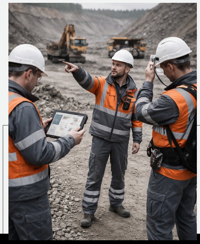 Система контроля персонала для горнодобывающей отрасли в Краснодаре