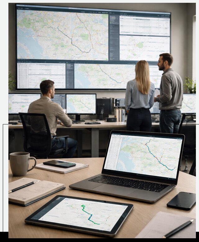 Трекинг грузов и Fleet Management, мониторинг автопарка в Краснодаре