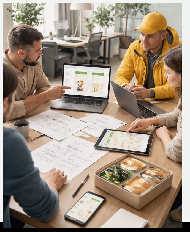 Разработка агрегатора доставки еды в Краснодаре от 15479 р., АвикейКсд