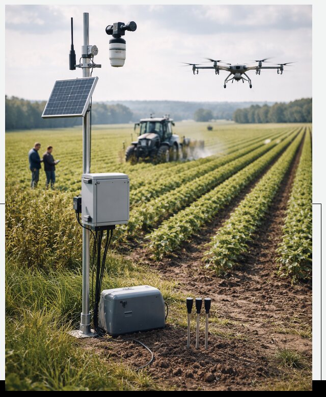 Разработка IoT мониторинга полей в Краснодаре от 8771 р. | АвикейКсд