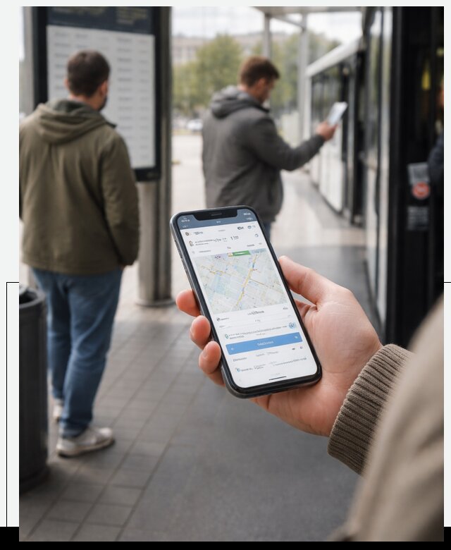 Мобильное приложение для пассажиров в Краснодаре с оплатой и расписанием